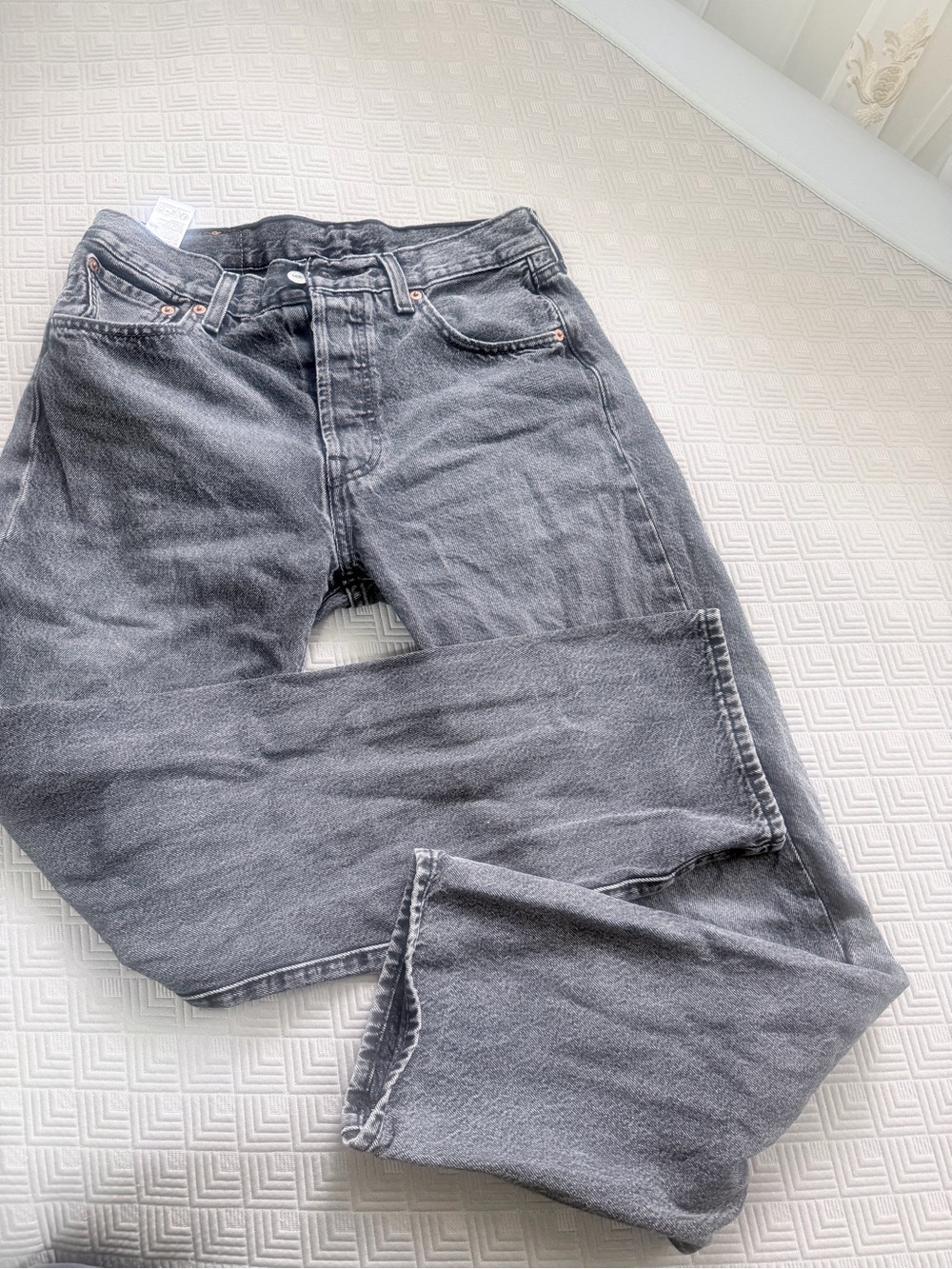 Levi's Men's Washed Black Relaxed Jeans
